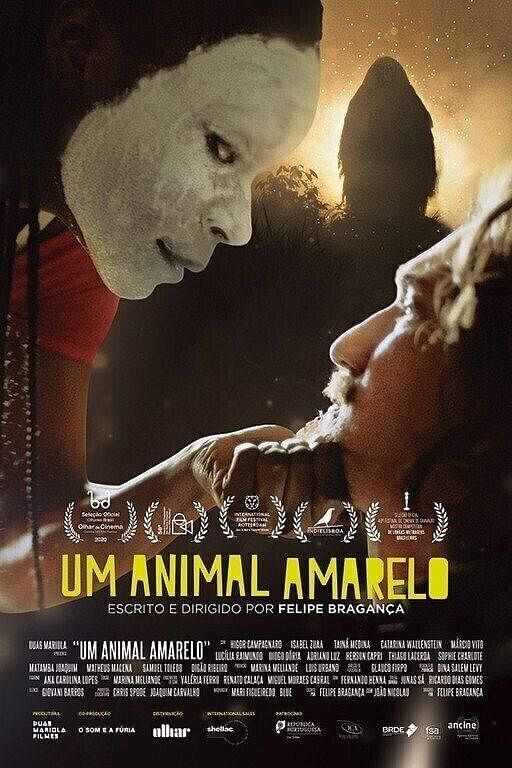poster de UM ANIMAL AMARELO