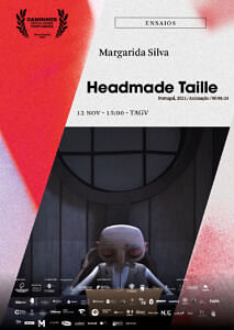 “Headmade Taille”, de Margarida Silva (Animação, 01’34”, Portugal, 2021)