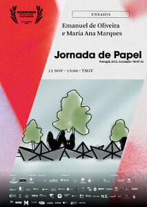 “Jornada de Papel”, de Emanuel de Oliveira, Maria Ana Marques (Animação, 07’31”, Portugal, 2022)